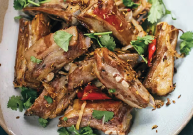 Cumin Mutton Chop — Chinese dish at Pokhara Chinese Restaurant
